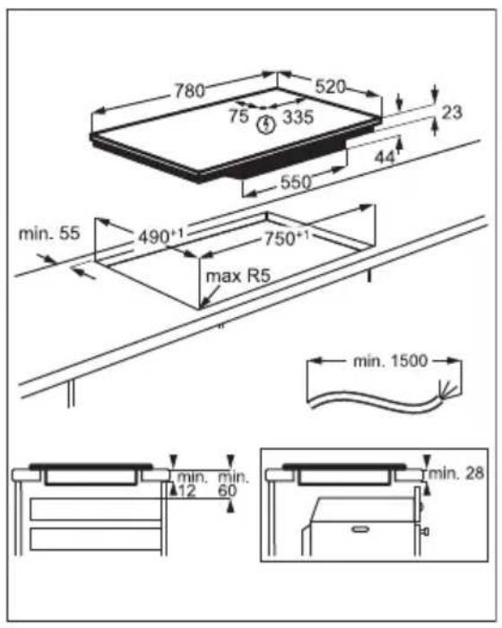 ELECTROLUX EIV83443BW - Sammenstilling - 2
