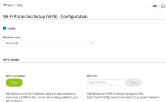 DEVOLO Magic 1 WiFi - Enabling WPS encryption - 1