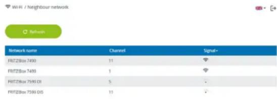 DEVOLO Magic 1 WiFi - 4.4.8Neighbour networks - 1