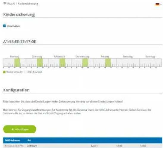 DEVOLO Magic 1 WiFi - 4.4.6Kindersicherung - 2