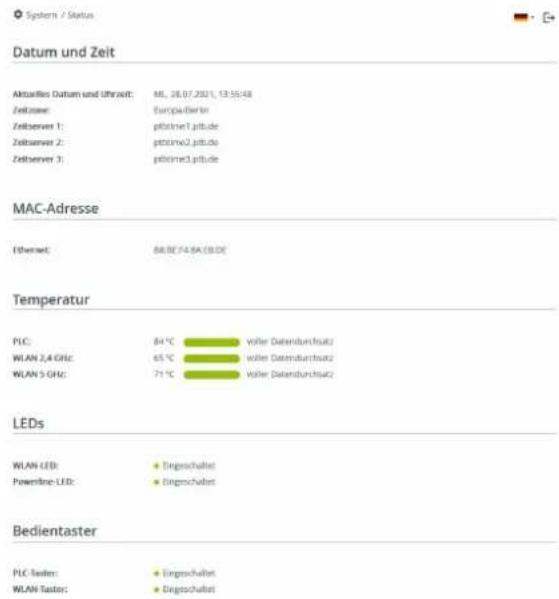 DEVOLO Magic 1 WiFi - 4.7.1Status - 1