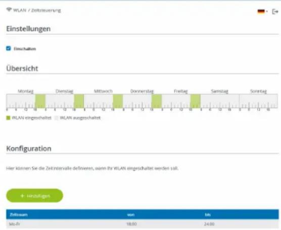 DEVOLO Magic 1 WiFi - 4.4.5Zeitsteuerung - 1