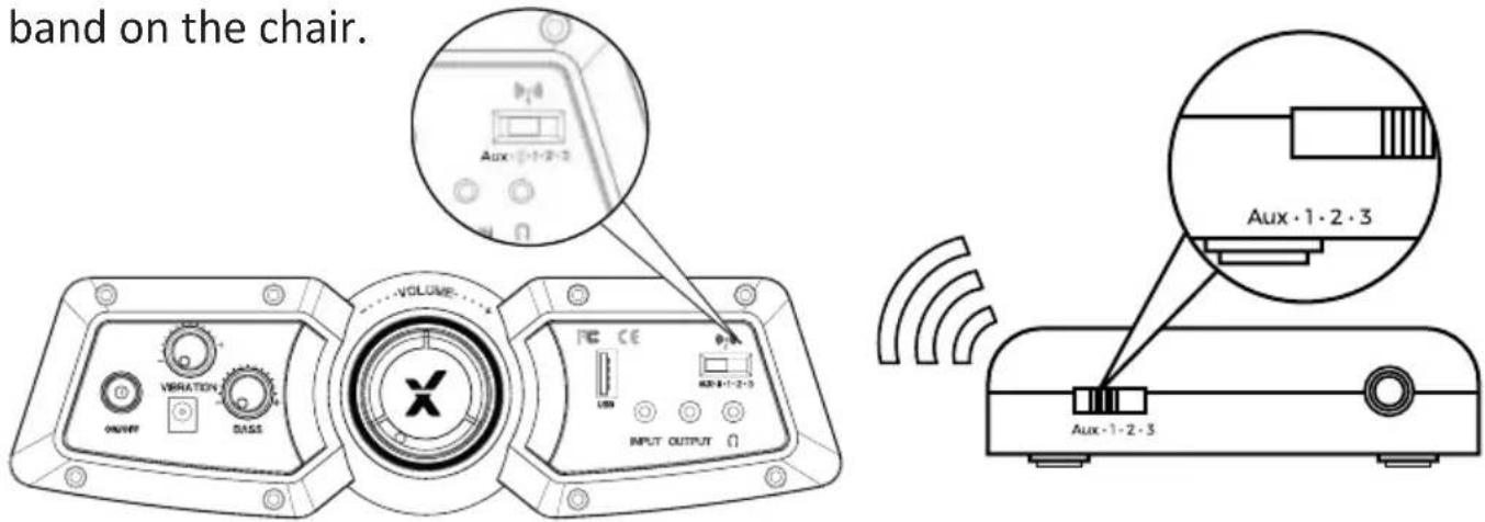 X Rocker Deluxe - Wireless connection guide: Xbox One - 2
