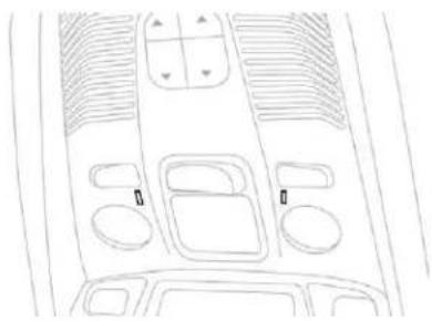 PEUGEOT 5008 (2018) - Éclairage d'ambiance - 1