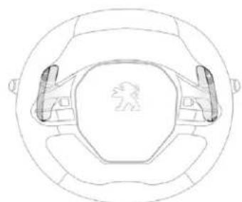 PEUGEOT 5008 (2018) - Commandes au volant - 1