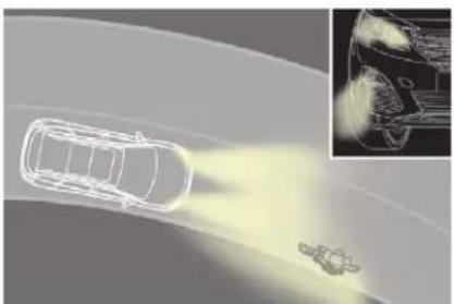 PEUGEOT 5008 (2018) - Éclairage statique d'intersection - 2