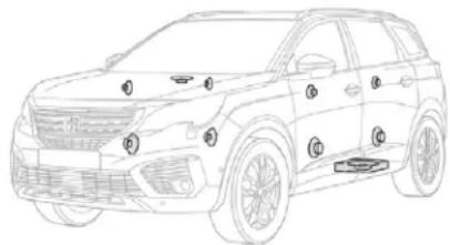 PEUGEOT 5008 (2018) - Prise USB - 2