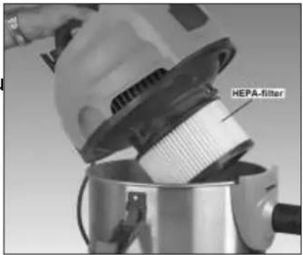 Eurom Force 1430S - Vidage de la cuve - 2