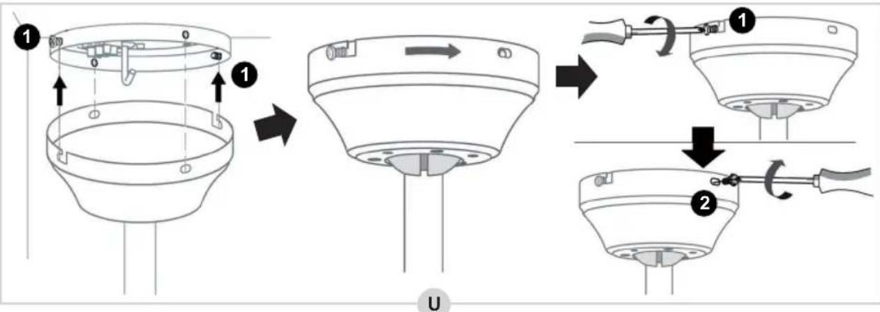BESTRON DLHB42S - MONTAGGIO - Installazione delle eliche del ventilatore sul motore - 4