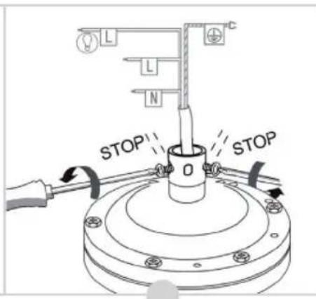 BESTRON DLHB42S - MONTAGE - Installing the down rod onto the motor - 2