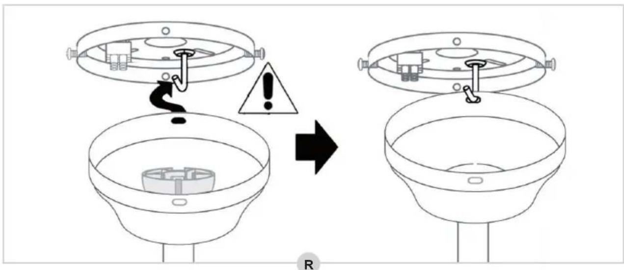 BESTRON DLHB42S - MONTAGE - Installer les supports de pales sur les pales du ventilateur - 3