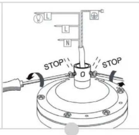 BESTRON DLHB42S - MONTAGE - Installer la tige descendante au moteur - 2