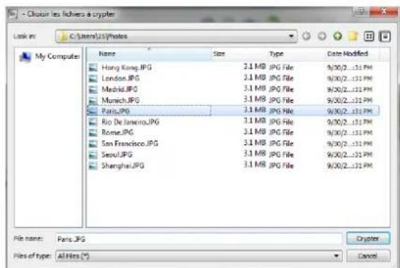 SANDISK Extreme 500 - Ajout de fichiers ou de dossier dans le coffre-fort隱私 - 3