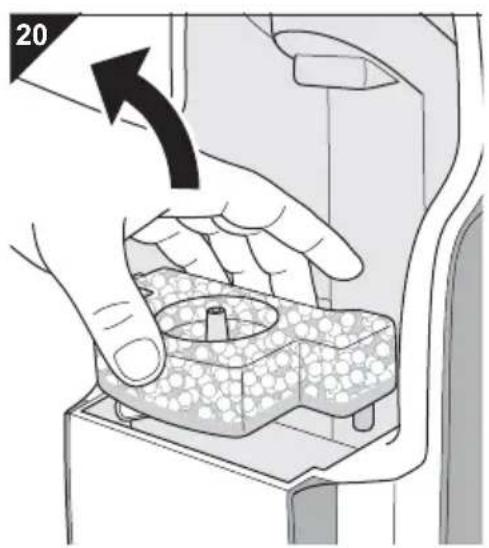 DIRT DEVIL Aqua Clean DD301 - Checking/replacing the water filter cartridge - 2