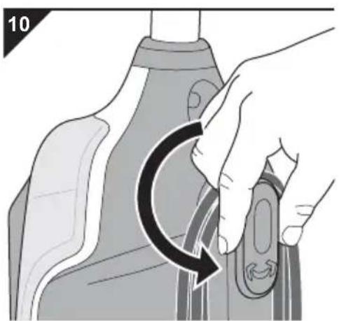 DIRT DEVIL Aqua Clean DD301 - Dérouler rapidement le cordon d'alimentation - 1
