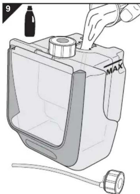 DIRT DEVIL Aqua Clean DD301 - Reinigingsmiddeltank vullen - 3