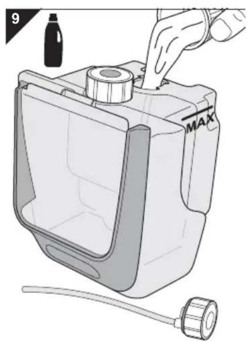 DIRT DEVIL Aqua Clean DD301 - Filling the detergent tank - 3