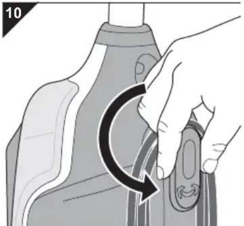 DIRT DEVIL Aqua Clean DD301 - Uncoiling the power cord quickly - 1