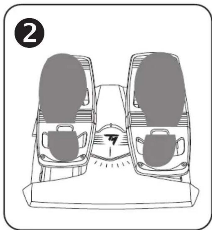 THRUSTMASTER TFRP TFlight Rudder Pedals - T.Flight Rudder Pedals - 2