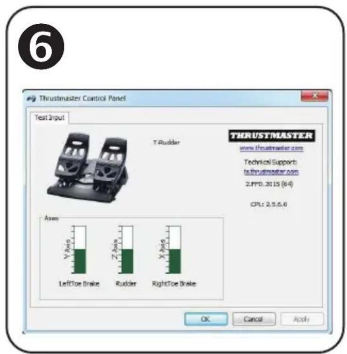 THRUSTMASTER TFRP TFlight Rudder Pedals - T.Flight Rudder Pedals - 6