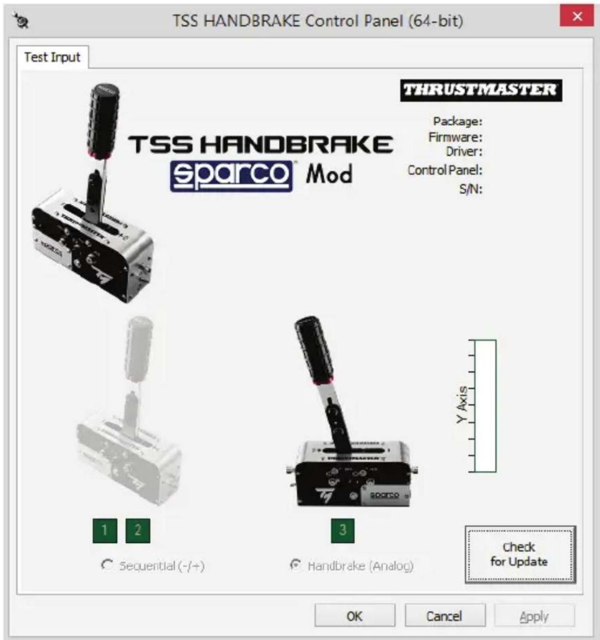 THRUSTMASTER TSS Handbrake+ Sparco Mod - A TERMÉK TELEPÉTÉSE PC-RE - 1
