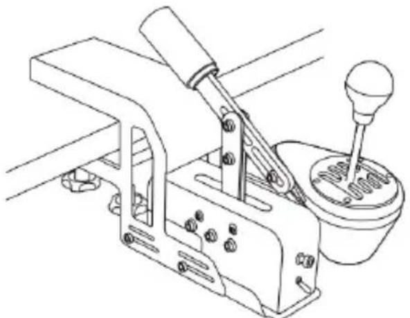 THRUSTMASTER TSS Handbrake+ Sparco Mod - ECOSYSTEMA - 1