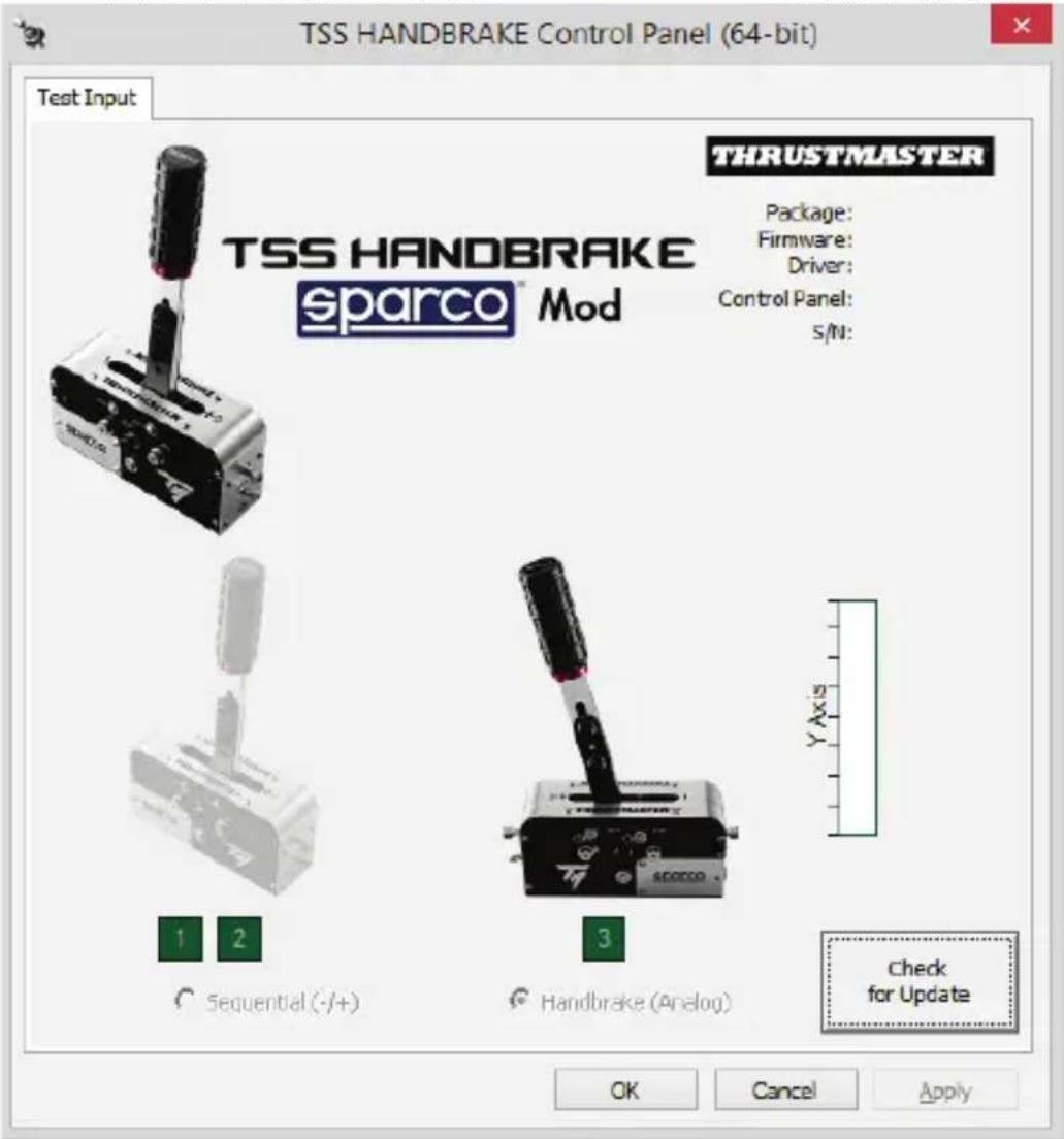 THRUSTMASTER TSS Handbrake+ Sparco Mod - TECHNISCHE MERKMALE - 2
