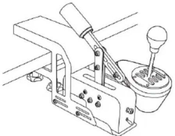 THRUSTMASTER TSS Handbrake+ Sparco Mod - :XBOX ONE®PS4TM Jd - 1