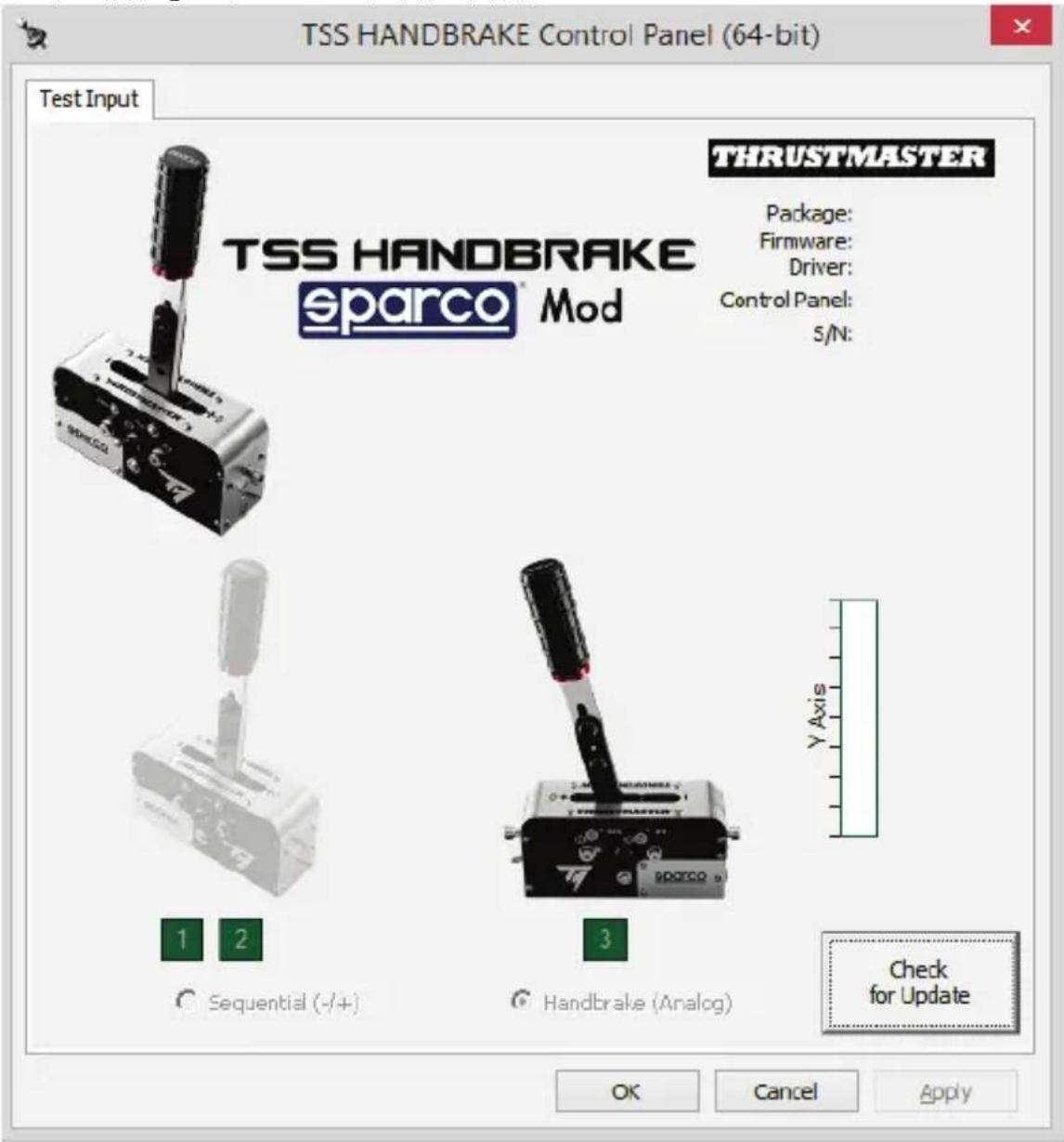 THRUSTMASTER TSS Handbrake+ Sparco Mod - PC平台安裝說明 - 1