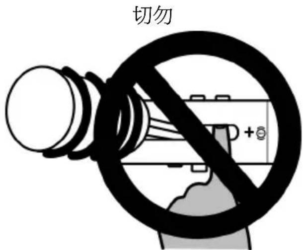 THRUSTMASTER TSS Handbrake+ Sparco Mod - 警告-打開變速盤時可能會有夾傷風險 - 1