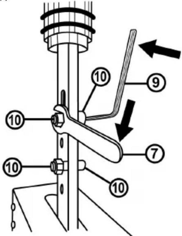 THRUSTMASTER TSS Handbrake+ Sparco Mod - MONTOWANIE DZWIGNI (1) NA RAMIONACH DO MOCOWANIA (2) - 2