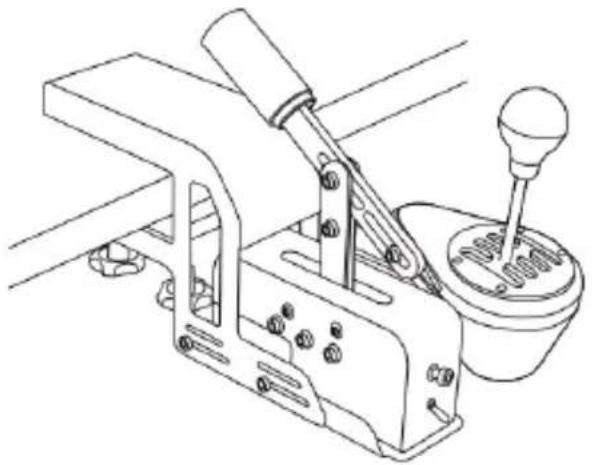 THRUSTMASTER TSS Handbrake+ Sparco Mod - KOMPLEKSOWY SYSTEM - 1