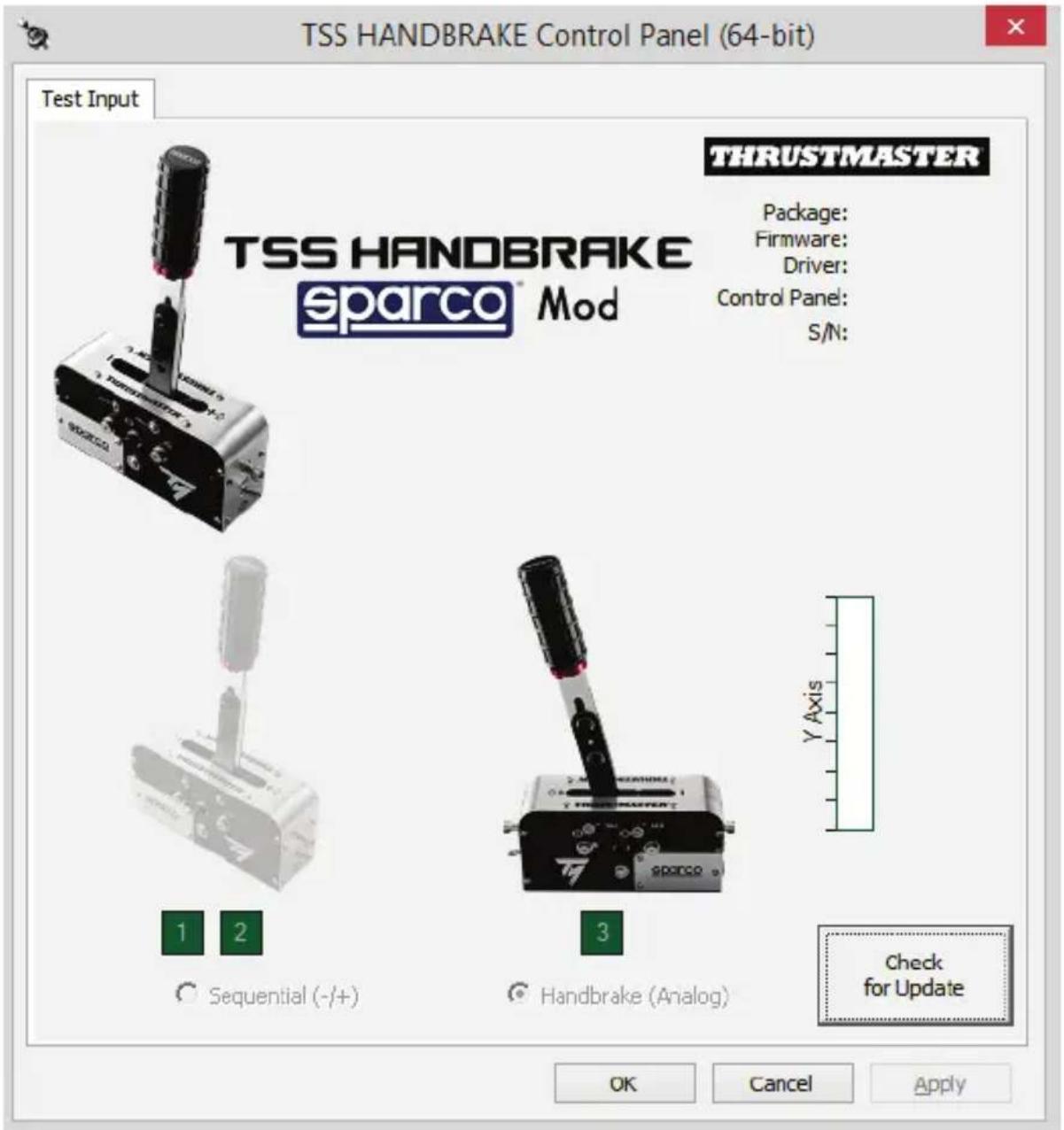 THRUSTMASTER TSS Handbrake+ Sparco Mod - INSTRUKCJA INSTALLACJNA KOMPUTERZE PC - 1