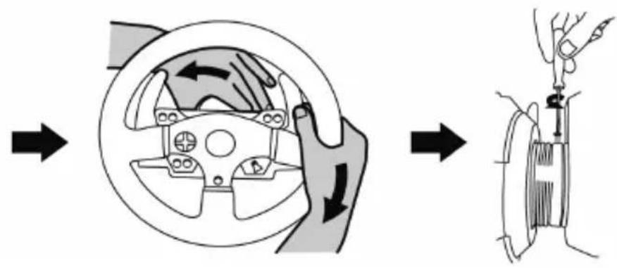 THRUSTMASTER 599XX EVO 30 Wheel AddOn - INSTALLING THE WHEEL ON ITS BASE - 2