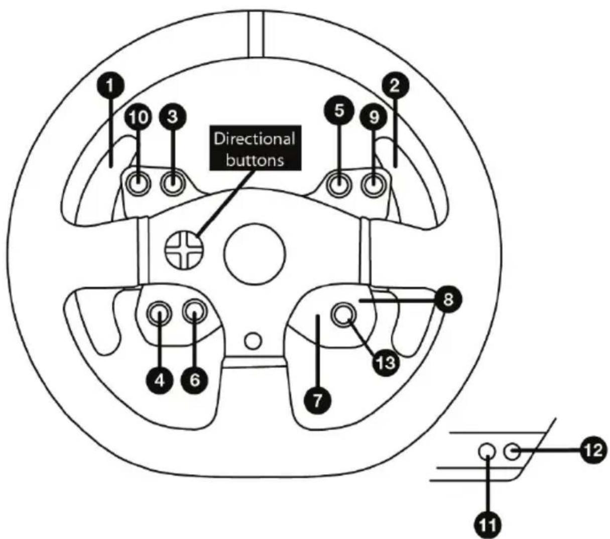 THRUSTMASTER 599XX EVO 30 Wheel AddOn - ANTIETOIXIEH ΕE PC - 1