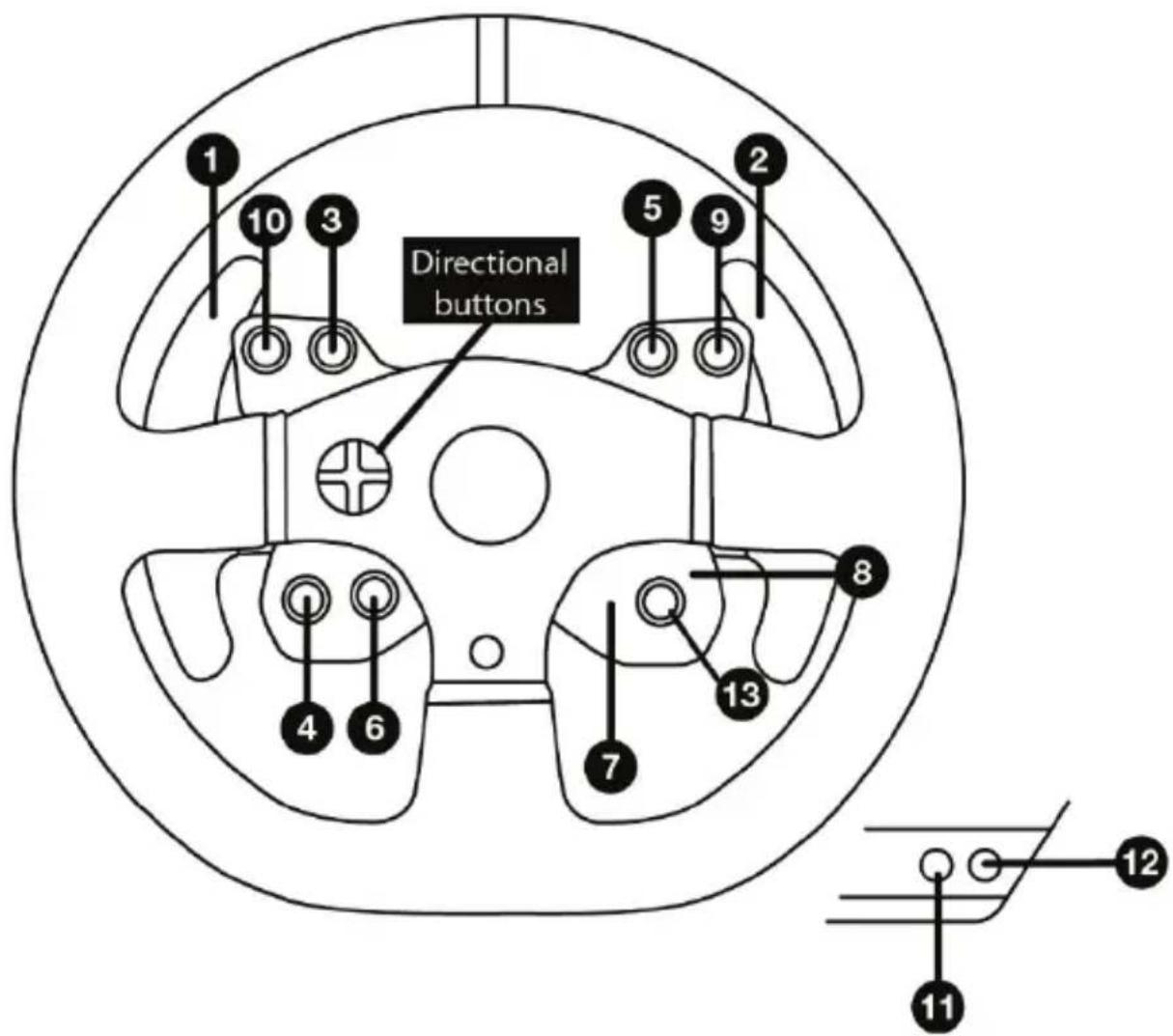 THRUSTMASTER 599XX EVO 30 Wheel AddOn - PC ESLESTIRMESI - 1