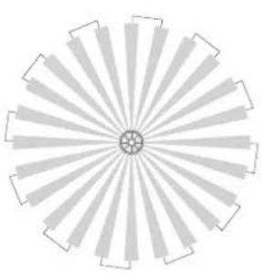 smanos MD7000 PIR - Portata di rilevamento - 2