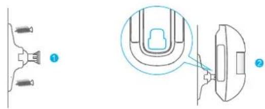 smanos MD2300 PIR - Fixer le détecteur - 1