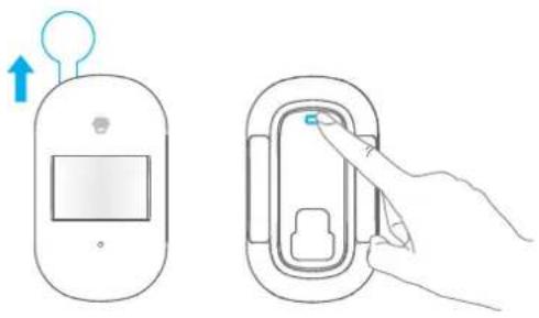 smanos MD2300 PIR - Anschließen des PIR-Bewegungsmelders - 1