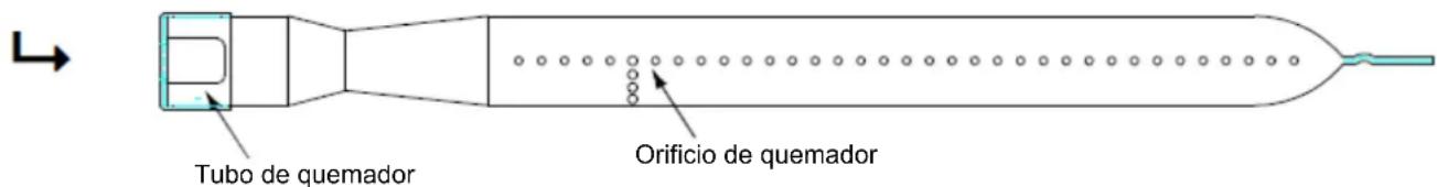 GRANDHALL Santa Fe 4S - LIMPIEZA DE LOS TUBOS DE QUEMADORES Y DE LOS ORIFICIOS DE QUEMADORES - 3