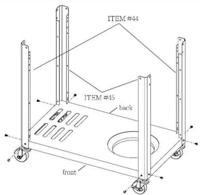 GRANDHALL Santa Fe 4S - NOTES: Study the assembly diagram first then identify separate parts into groups. - 2