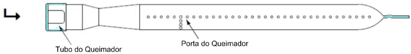 GRANDHALL Santa Fe 4S - LIMPAR OS TUBOS DOS QUEIMADORES E AS PORTAS DOS QUEIMADORES - 3