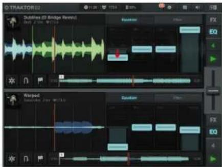 NATIVE INSTRUMENTS Traktor Kontrol S2 MK2 - Utilisation des EQs (Égalisations) - 3