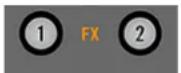 NATIVE INSTRUMENTS Traktor Kontrol S2 MK2 - Assigner le FX Unit à des Decks, et faire apparaitre les effets - 1
