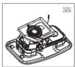 TECTRO R233TC - L ANTES DE SUBSTITUIR A MECHA, A ESTUFA DEVE ESTAR APAGADA E COMPLETAMENTE FRIA. - 23