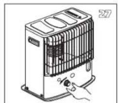 TECTRO R233TC - L ANTES DE COMENZAR A CAMBIAR LA MECHA, LA ESTUFA TIENE QUE ESTAR APAGADA Y COMPLETA - MENTE FRIA. - 13