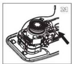 TECTRO R233TC - L ANTES DE SUBSTITUIR A MECHA, A ESTUFA DEVE ESTAR APAGADA E COMPLETAMENTE FRIA. - 22