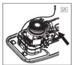 TECTRO R233TC - L ANTES DE COMENZAR A CAMBIAR LA MECHA, LA ESTUFA TIENE QUE ESTAR APAGADA Y COMPLETA - MENTE FRIA. - 7
