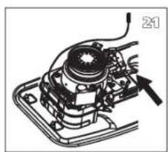 TECTRO R233TC - PRED MENJAVO STENJA SE PREPRICAJTE, DA JE, PEÇ UGASNJENA IN HLADNA. - 21