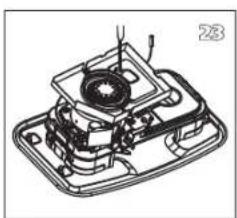 TECTRO R233TC - DER OFEN MULLS GANZ ABGEKUHLT SEIN, BEVOR SIE MIT DEM DOCHTWECHSEL BEGINNEN. - 23